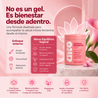 URO® l Cápsulas Probioticas Para Parte Intima | 50% OFF