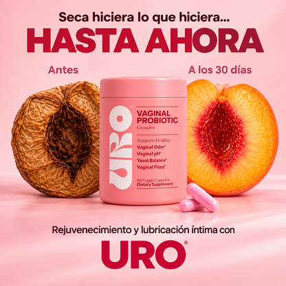URO® l Cápsulas Probioticas Para Parte Intima | 50% OFF