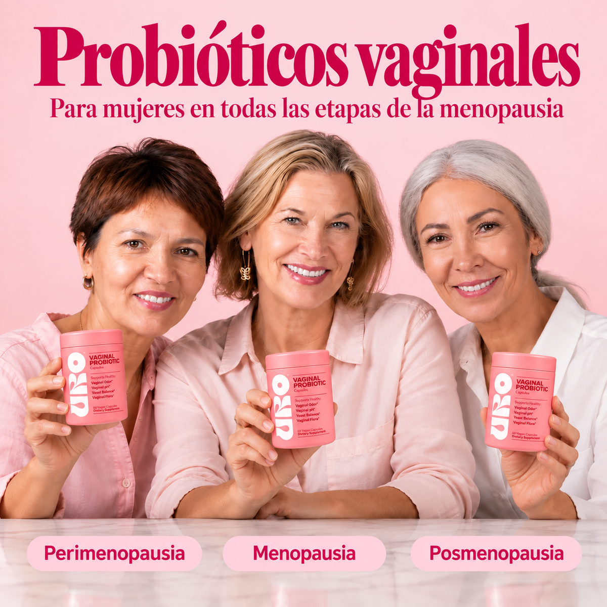 URO® l Cápsulas Probioticas Para Parte Intima | 50% OFF